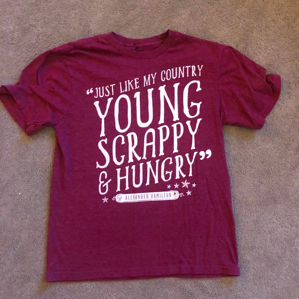 Maroon Hamilton T-Shirt